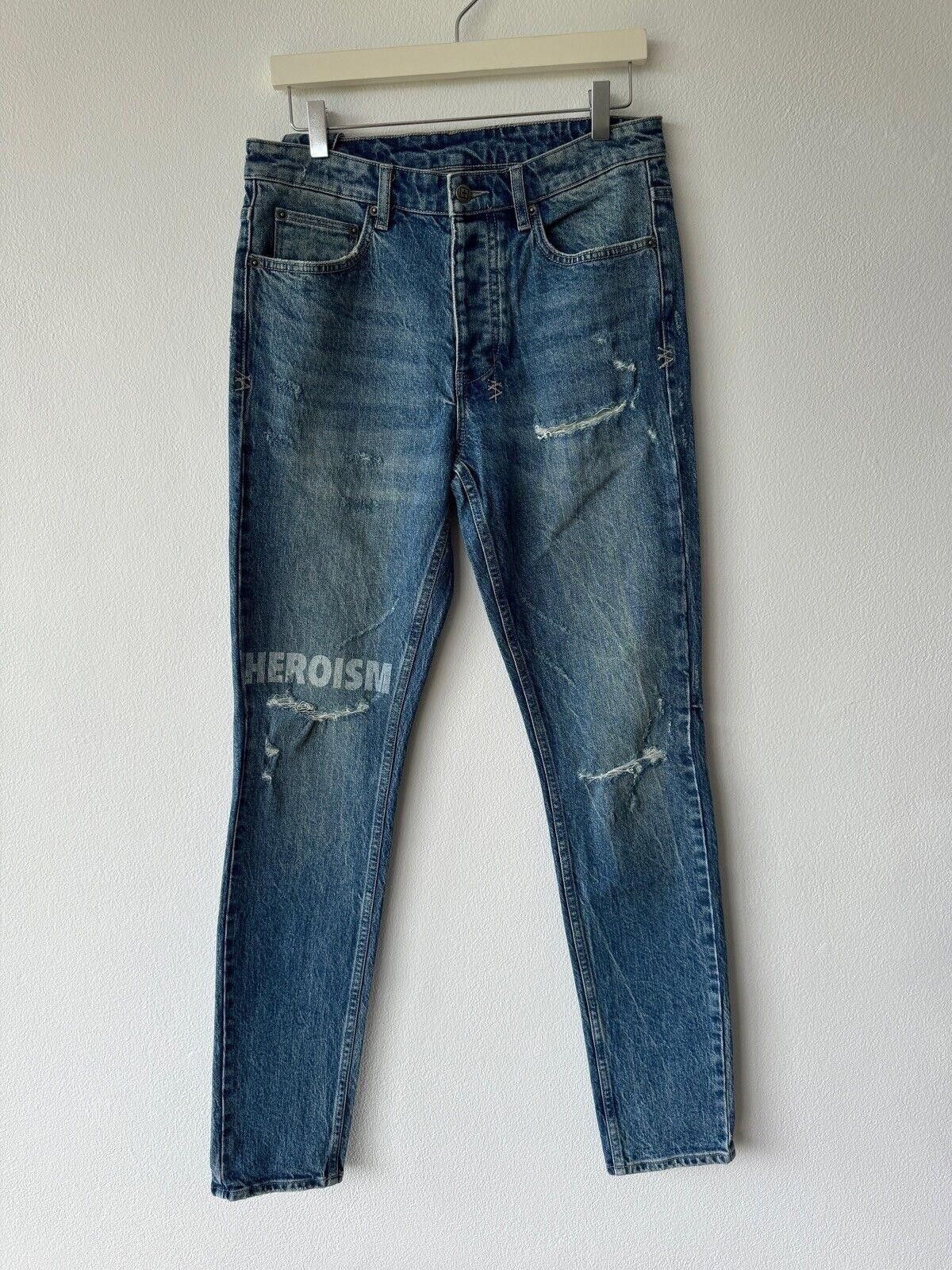 Ksubi Ksubi mens denim jean jeans chitch 32 blue tour heroism Size US 32 / EU 48 - 1 Thumbnail