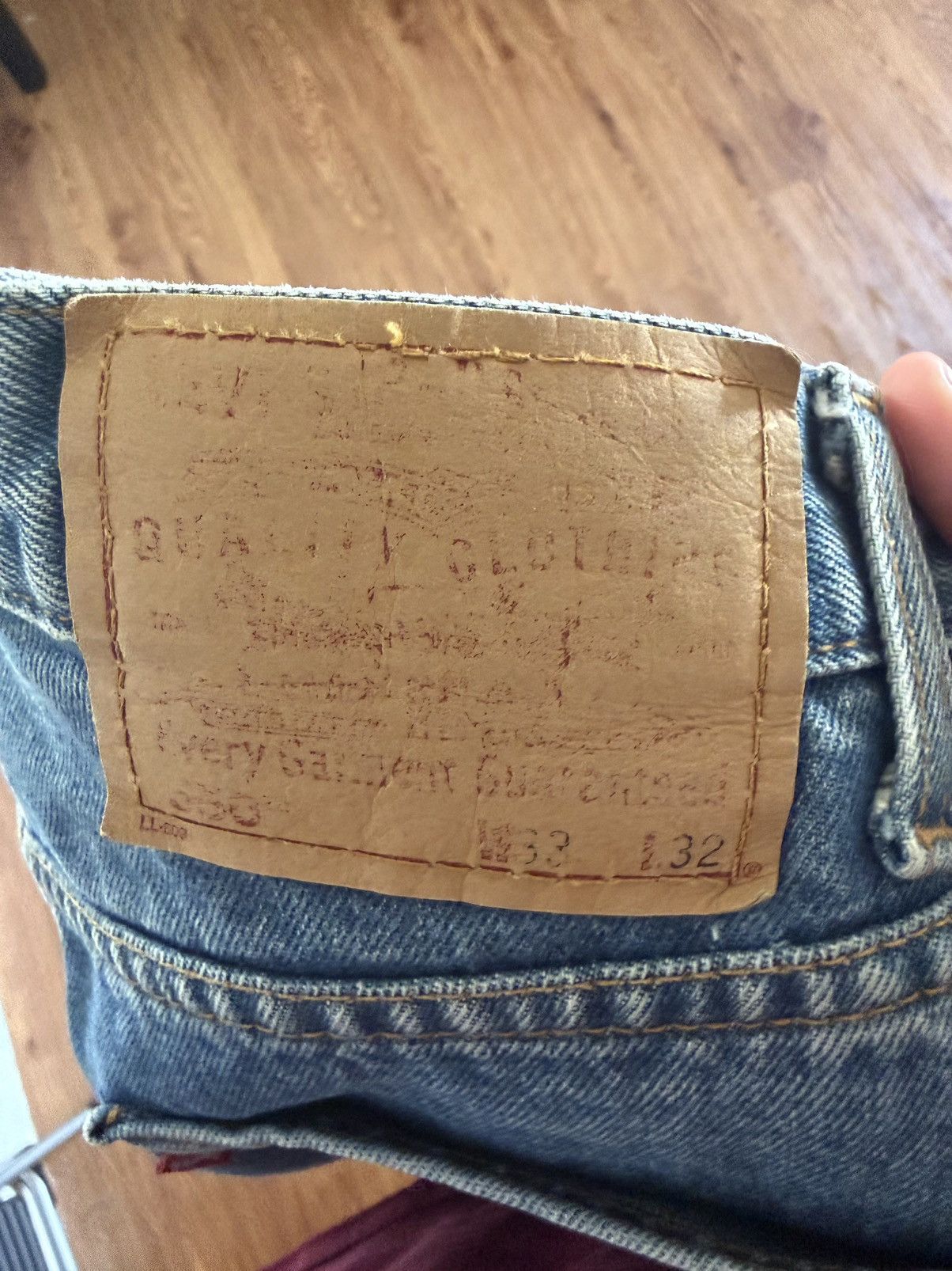 Levi's Vintage Clothing Levi 550s Size US 33 - 3 Thumbnail