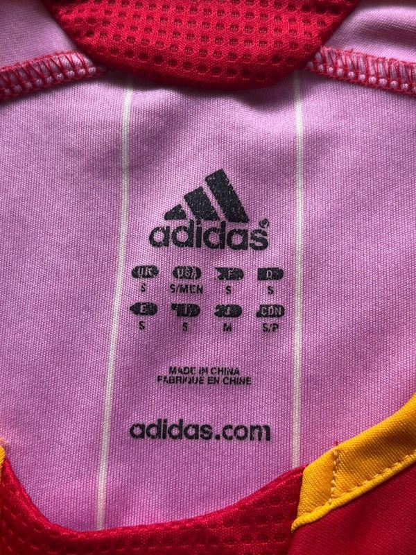 Adidas Adidas Spain F. Torres #9 Football 2006 Vintage Y2K Sz S Size US S / EU 44-46 / 1 - 5 Thumbnail