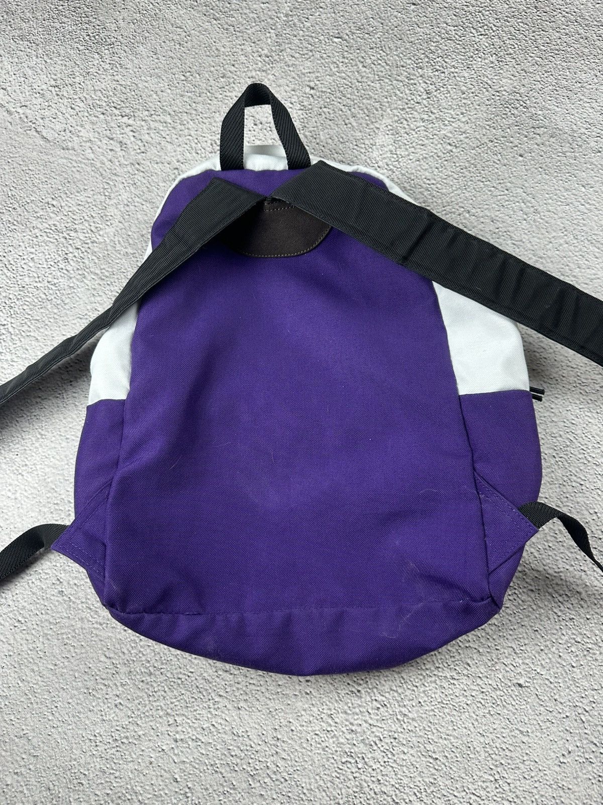 Napapijri VTG Napapijri Backpack Y2K Bag Hype Crazy Logo Patch Style Size ONE SIZE - 16 Thumbnail