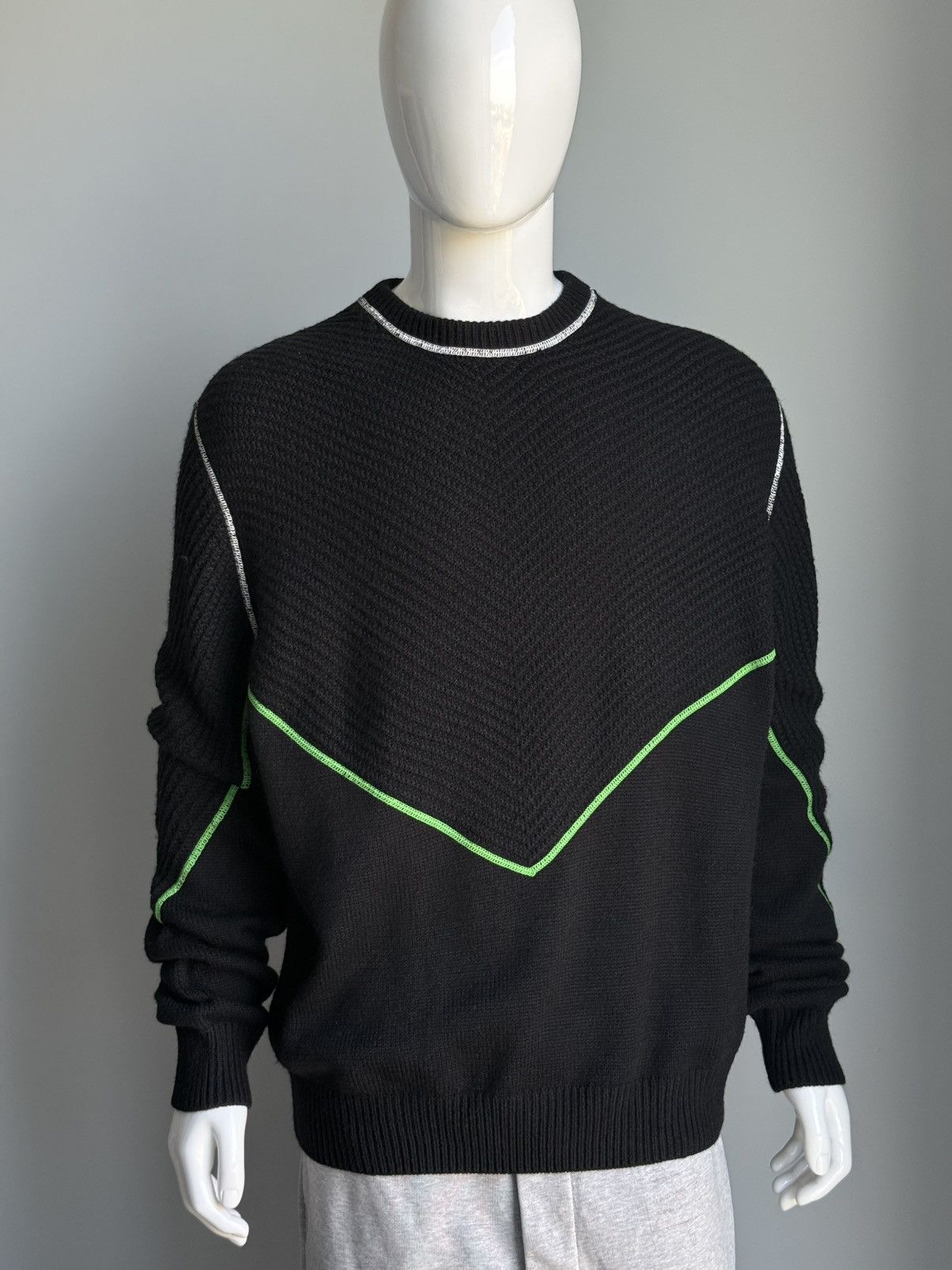 Bottega Veneta RRP $2500 Bottega Veneta Cashmere Sweater Overlock Mens L Size US L / EU 52-54 / 3 - 3 Thumbnail