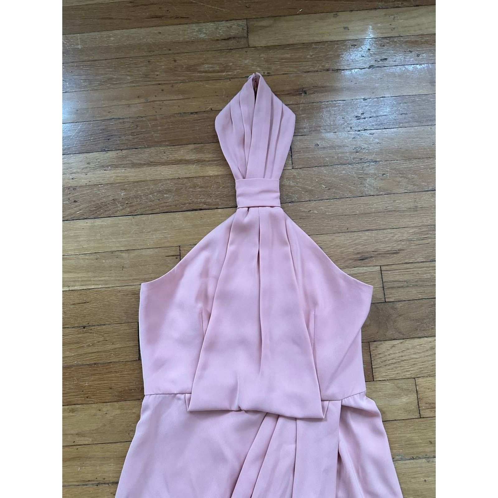 Shona Joy Shona Joy By Revolve Core Knot Draped Pink Size 4 A000978 Size S / US 4 / IT 40 - 4 Thumbnail