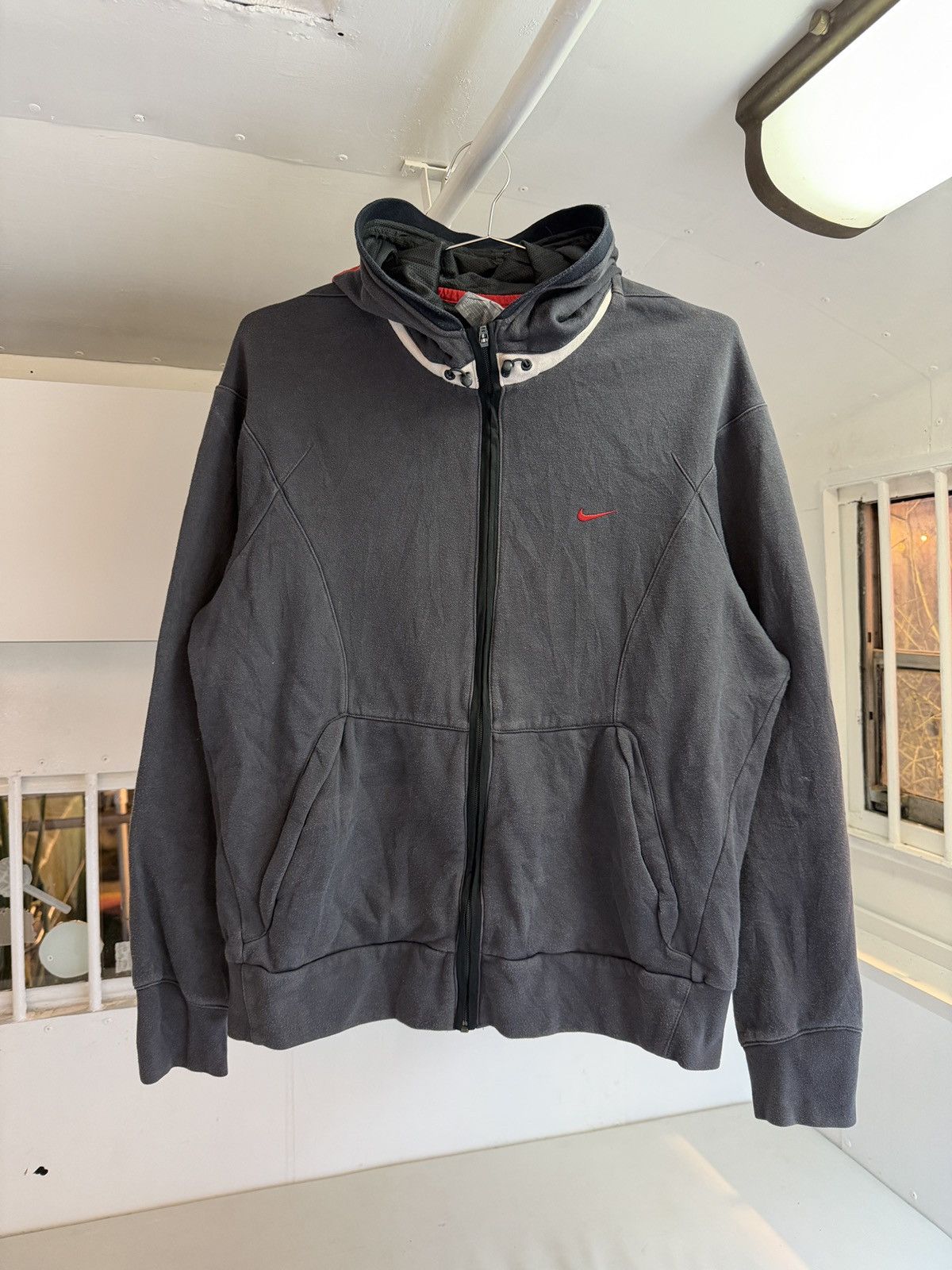 Nike Vintage Nike Shox 00's Zipper Hoodie Size US M / EU 48-50 / 2 - 1 Thumbnail