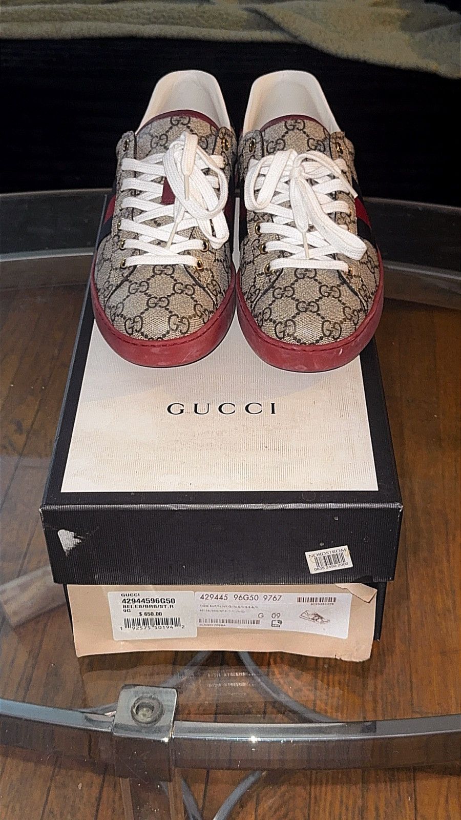 Gucci NDS GUCCI SNEAKERS SIZE 10 Size US 10 / EU 43 - 2 Thumbnail