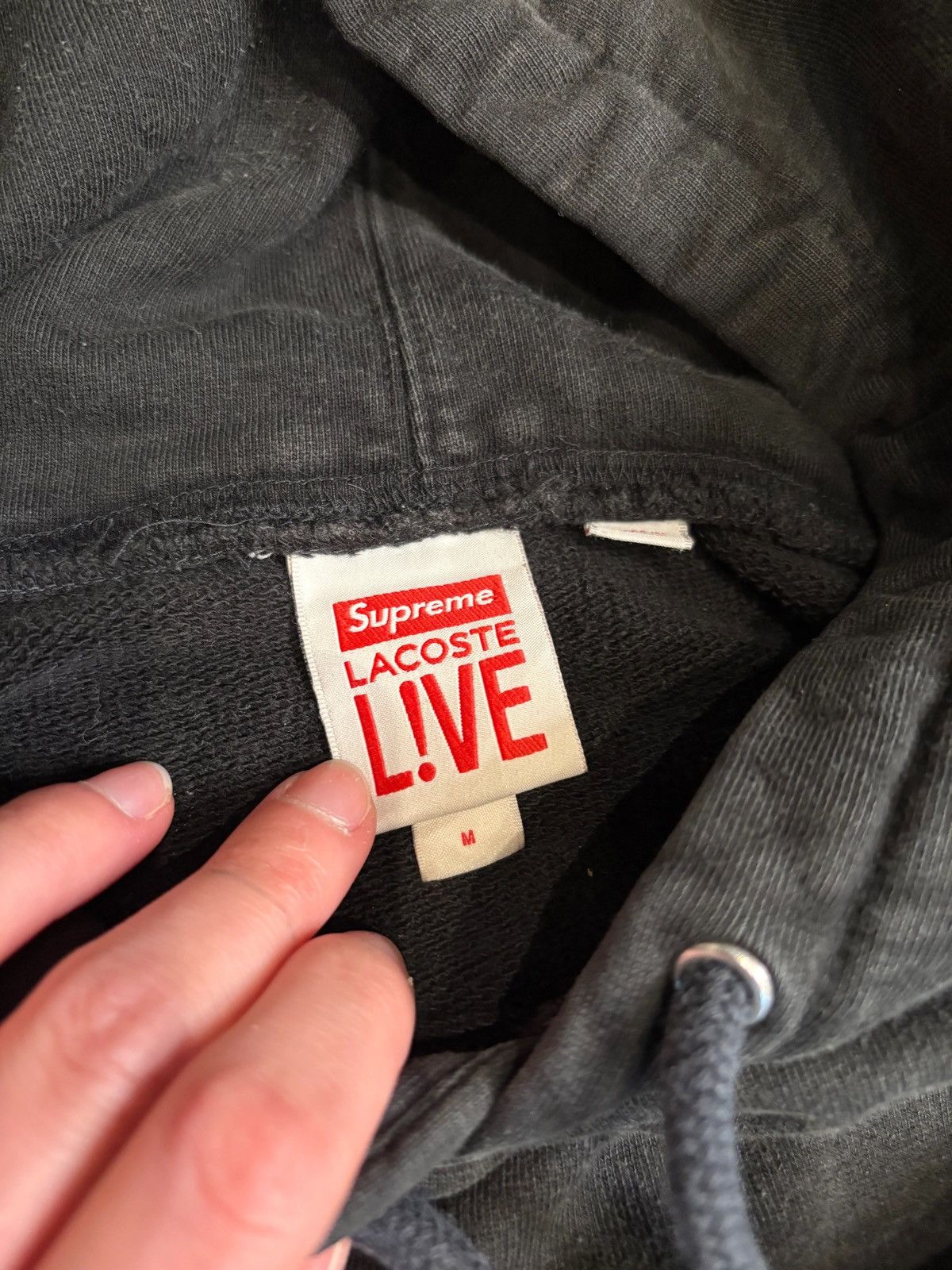 Lacoste × Supreme Supreme Lacoste Hoodie Size Medium Size US M / EU 48-50 / 2 - 3 Thumbnail