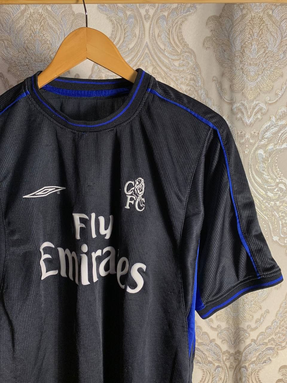 Vintage Very Rare Umbro FC Chelsea London England Soccer Jersey 90s Size US L / EU 52-54 / 3 - 2 Thumbnail