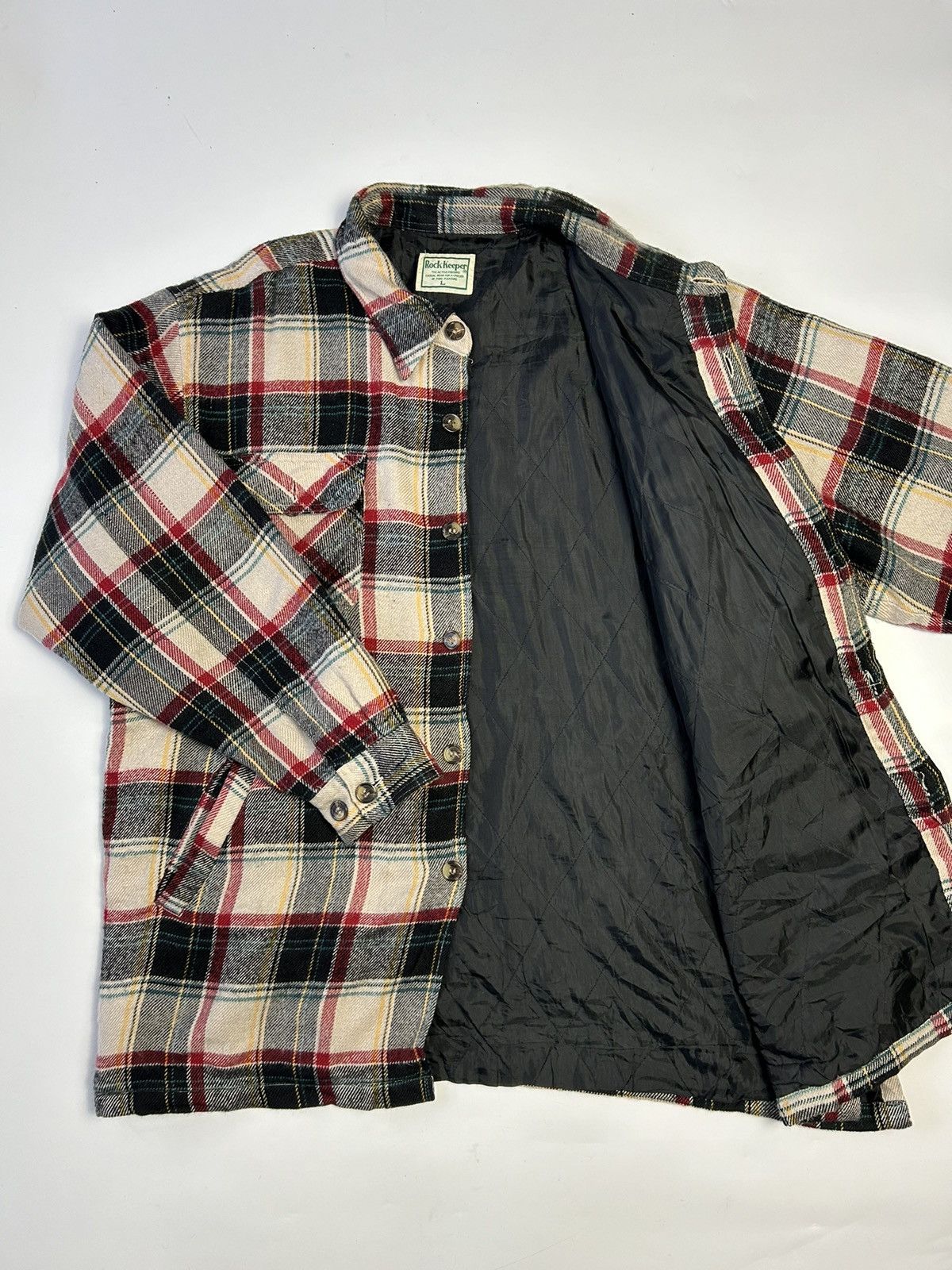 Japanese Brand ROCK KEEPER BUTTON UP WINTER SHIRT Size US L / EU 52-54 / 3 - 3 Thumbnail
