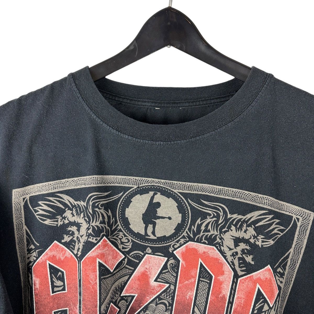 Band Tees × Vintage Vintage AC/DC Black Ice Rock Band Music Shirt Size US XL / EU 56 / 4 - 3 Thumbnail