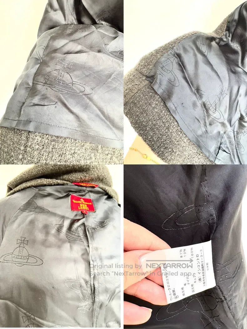 Vivienne Westwood Vivienne Westwood Gray Green Saturn Buckle Oversized Colla Size M / US 6-8 / IT 42-44 - 9 Thumbnail