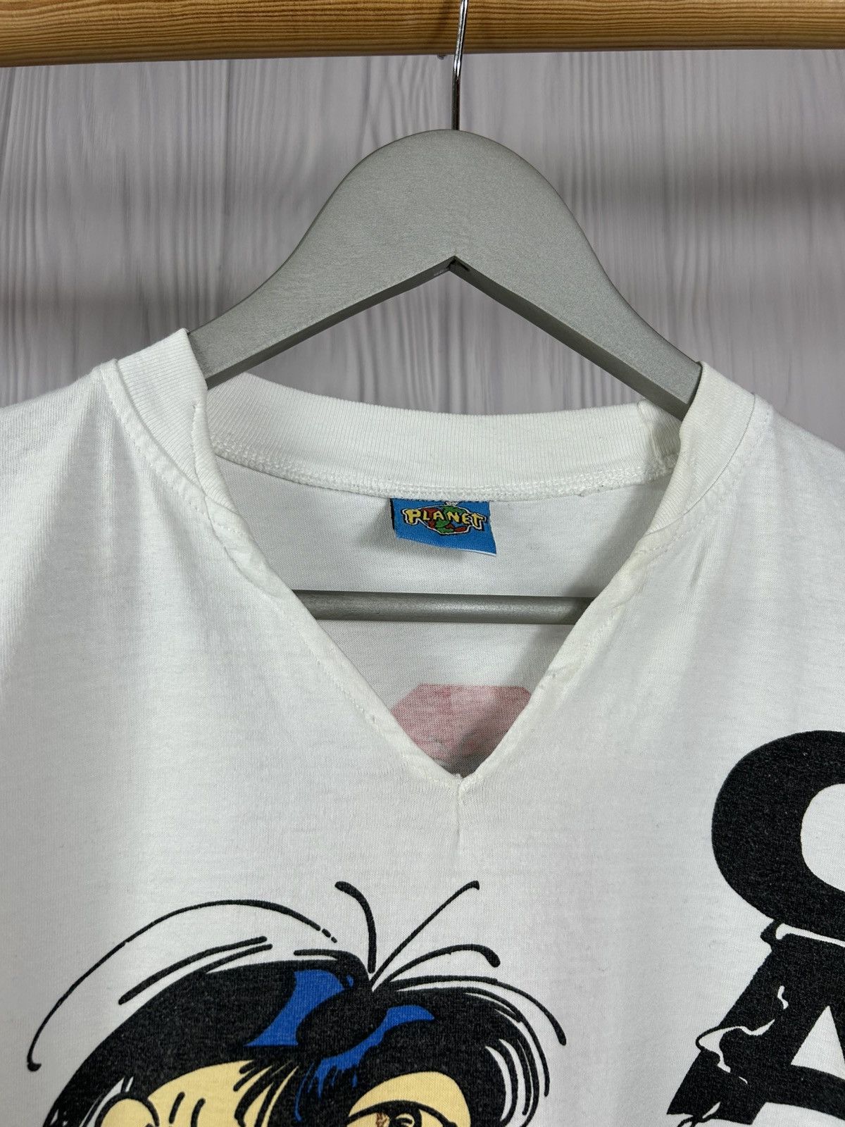 Vintage Vintage 90s Gaston Lagaffe Comic Serial T-Shirt Size US M / EU 48-50 / 2 - 5 Thumbnail