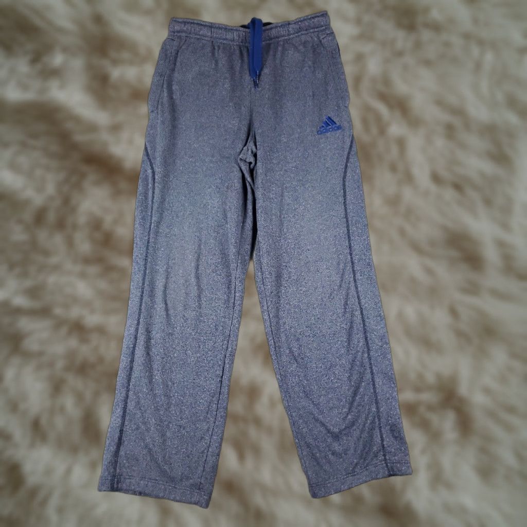 Adidas Adidas Men's Size Small Blue Sweatpants Casual Joggers Fleece Athletic Activewear Size US 29 - 1 Thumbnail
