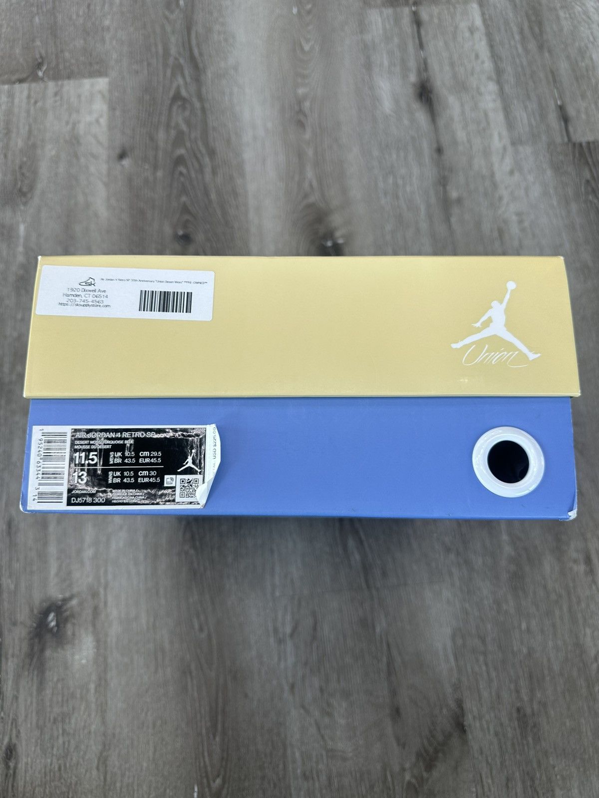 Jordan Brand Air Jordan 4 SP “ Union Desert Moss” **PRE-OWNED** Size US 11.5 / EU 44-45 - 8 Thumbnail