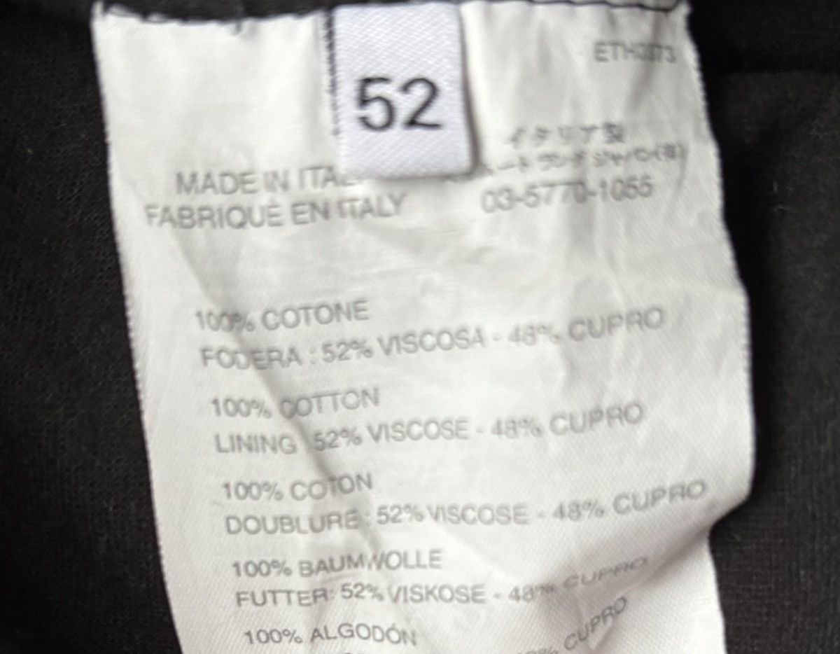 Helmut Lang Helmut Lang Cotton Canvas Biker size 52 Size US L / EU 52-54 / 3 - 16 Thumbnail