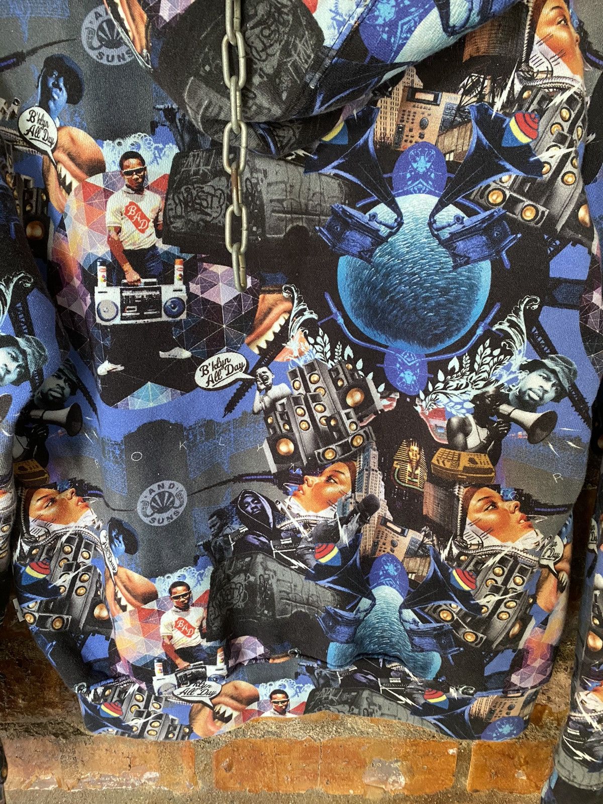 ANDSUNS 🔥🔥RARE!! Andsuns Japan all hip-hop legend fullprint Size US S / EU 44-46 / 1 - 17 Thumbnail
