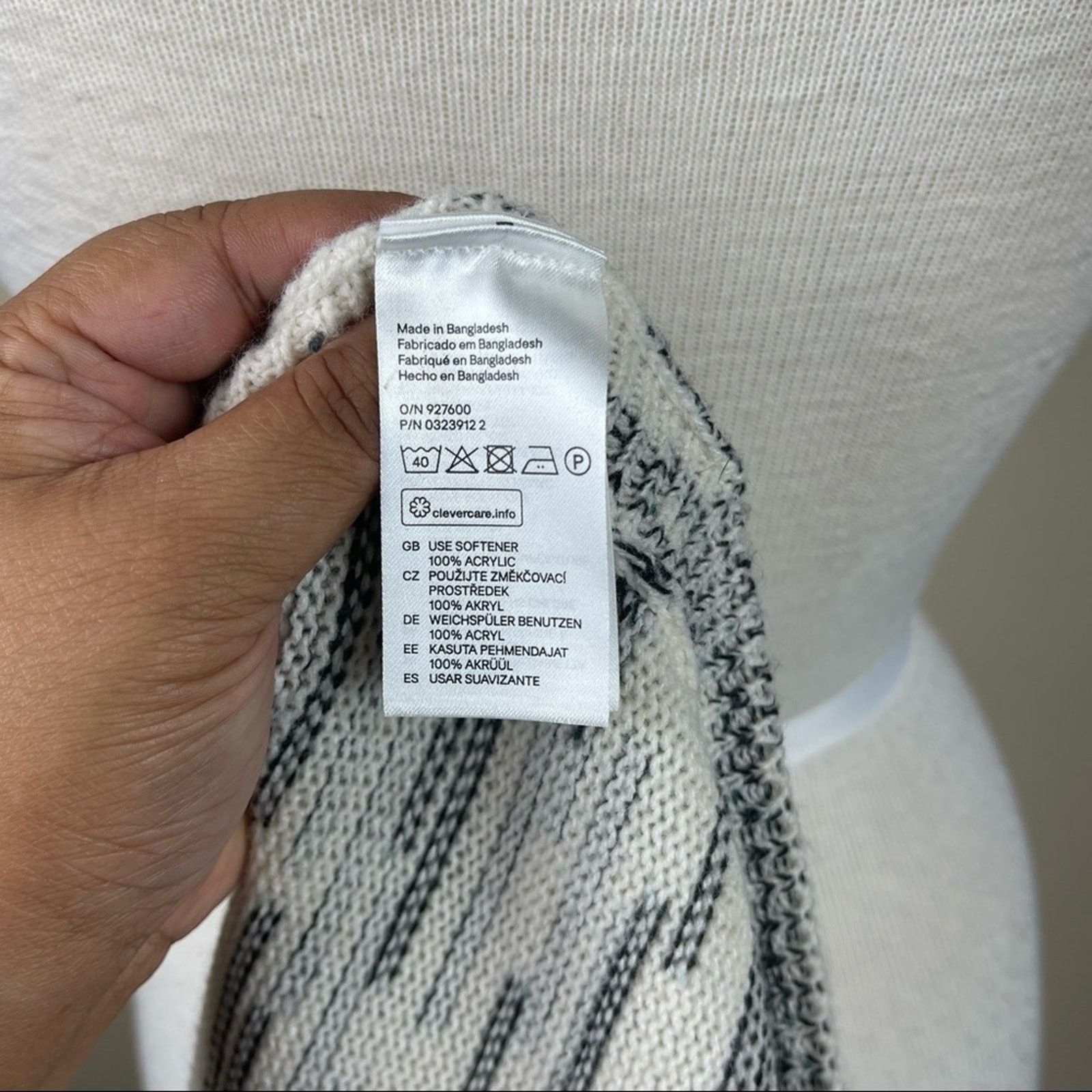 Divided H&M Divided Pullover Scoop Neck Sweater Multi S Size S / US 4 / IT 40 - 9 Thumbnail