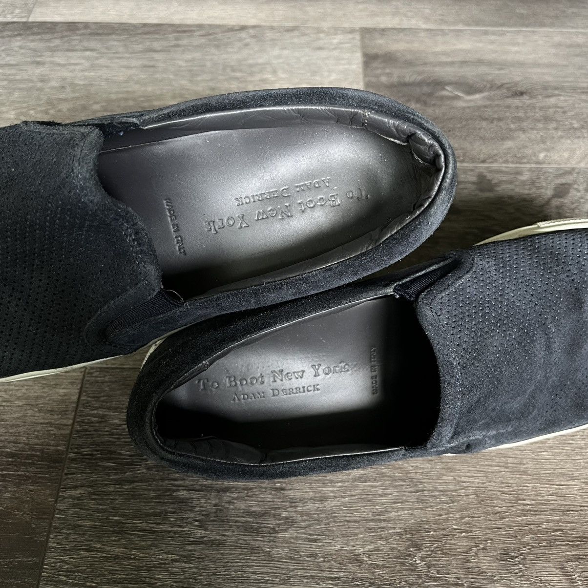 Designer × To Boot New York To Boot New York Racer Suede Slip-On Sneakers Shoes Blue 8.5 Size US 8.5 / EU 41-42 - 8 Thumbnail