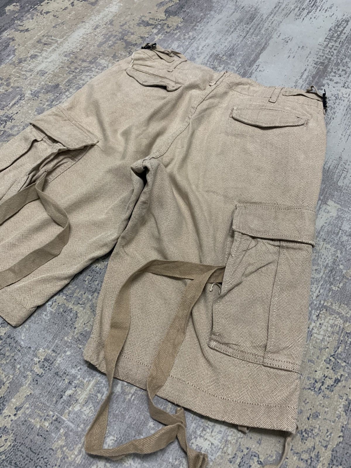 General Research 1997s General Research Bondage Cargo Shorts Size US 31 - 9 Thumbnail