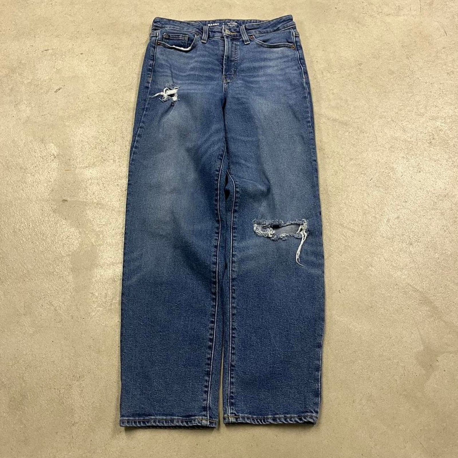 Old Navy 2000s old navy barrel jeans Size 26" / US 2 / IT 38 - 2 Thumbnail