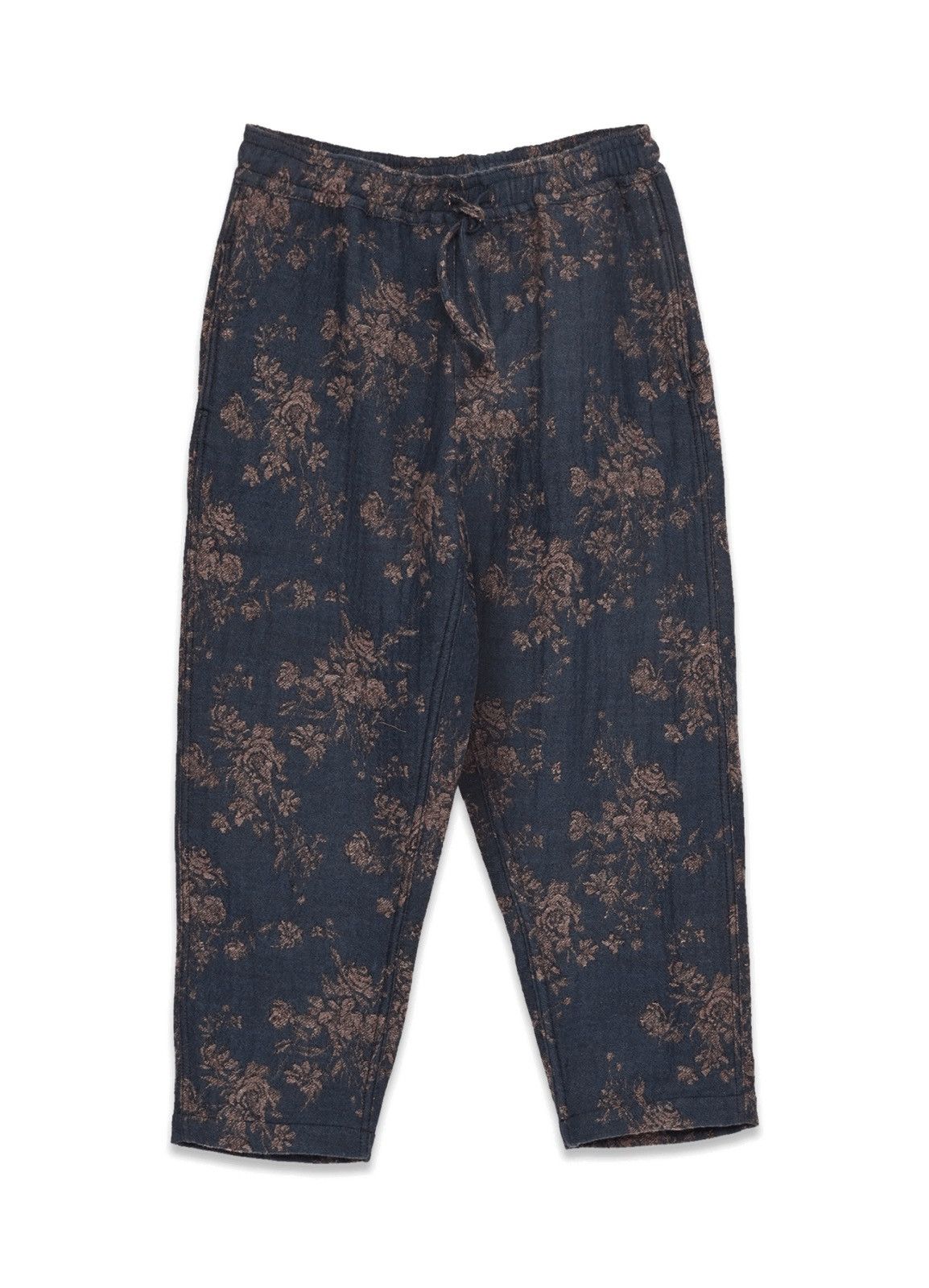 YMC !DS! SS23 YMC Alva Floral Navy Wool Casula Pants Size US 34 / EU 50 - 3 Thumbnail