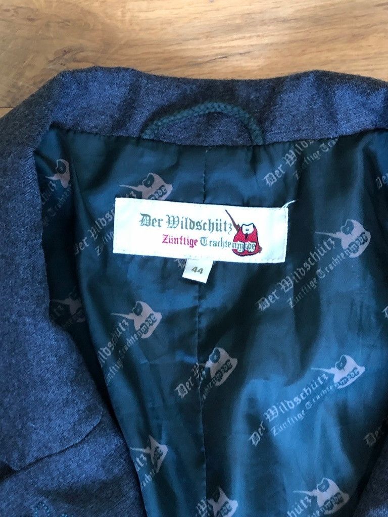 Vintage Der Wildschutz Bavarian/Hunting Women's Jacket Size 44 Size L / US 10 / IT 46 - 4 Thumbnail
