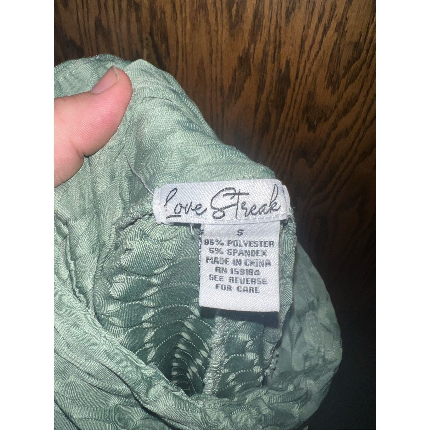 Other Love Streak Green Biker Shorts Woman’s Size Small Size 26" / US 2 / IT 38 - 7 Thumbnail