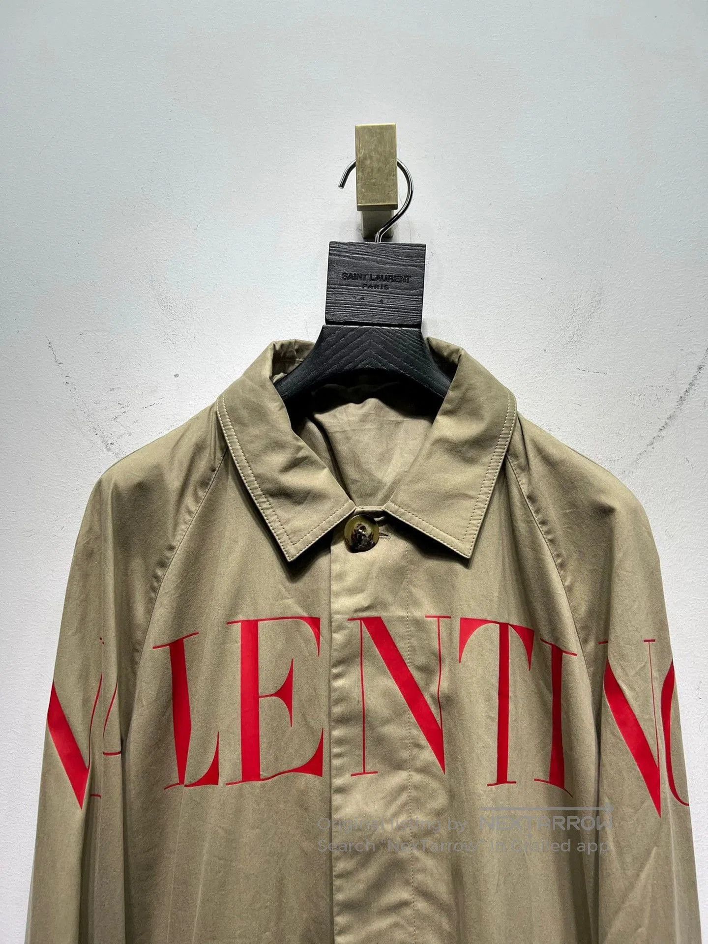 Valentino Valentino Spring Logo Loose Trench Coat. Size US M / EU 48-50 / 2 - 2 Thumbnail