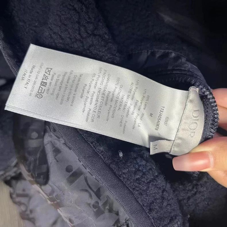 Dior Dior Navy Blue Zipper Jacket-2505 Size US M / EU 48-50 / 2 - 2 Thumbnail