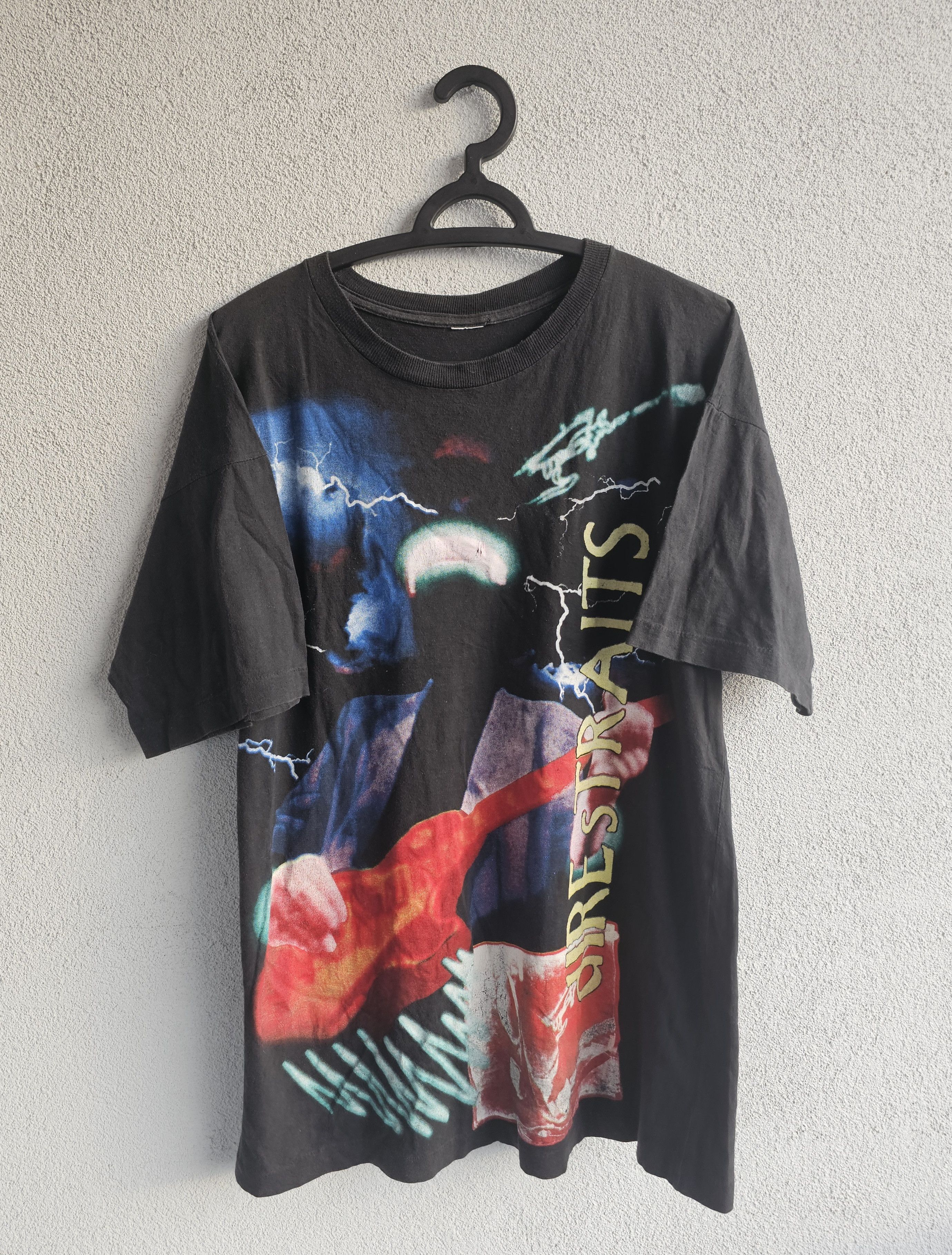 Band Tees Dire Straits 90's Singlestitch Tee Size US L / EU 52-54 / 3 - 1 Thumbnail