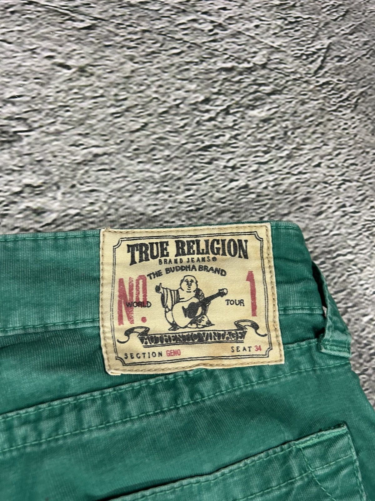 True Religion True Religion jeans vintage cords corduroy pants straight Size US 33 - 4 Thumbnail