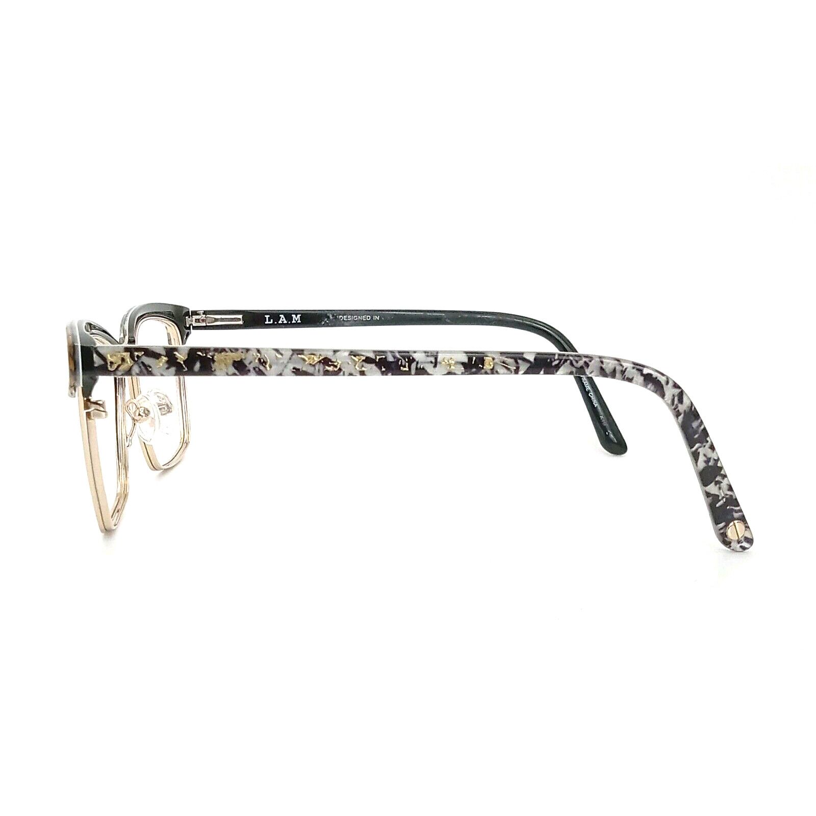 L.A.M.B. L.A.M.B. LAUF 085 B:40 BLACK GOLD EYEGLASSES FRAMES Size ONE SIZE - 4 Thumbnail