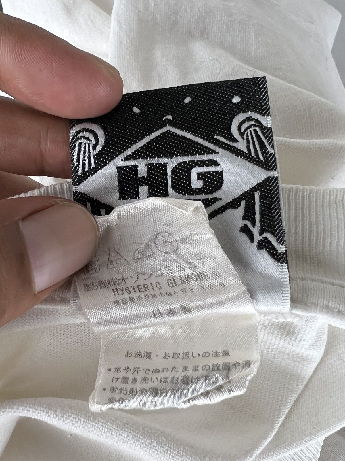 Hysteric Glamour Vintage 90s Hysteric Glamour Skate Tshirt Size US S / EU 44-46 / 1 - 9 Thumbnail