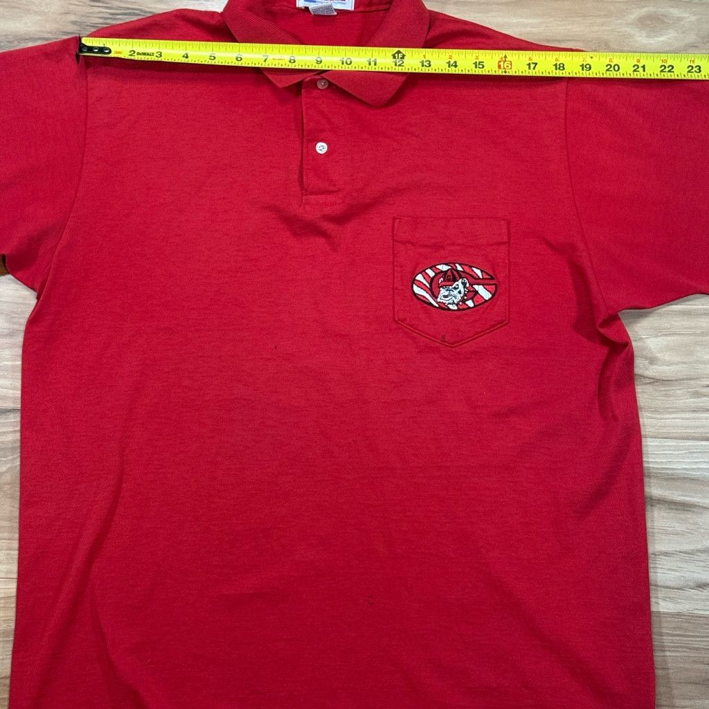 Jerzees Jerzees Men’s Polo Shirt XL Red Pocket Size US XL / EU 56 / 4 - 4 Thumbnail