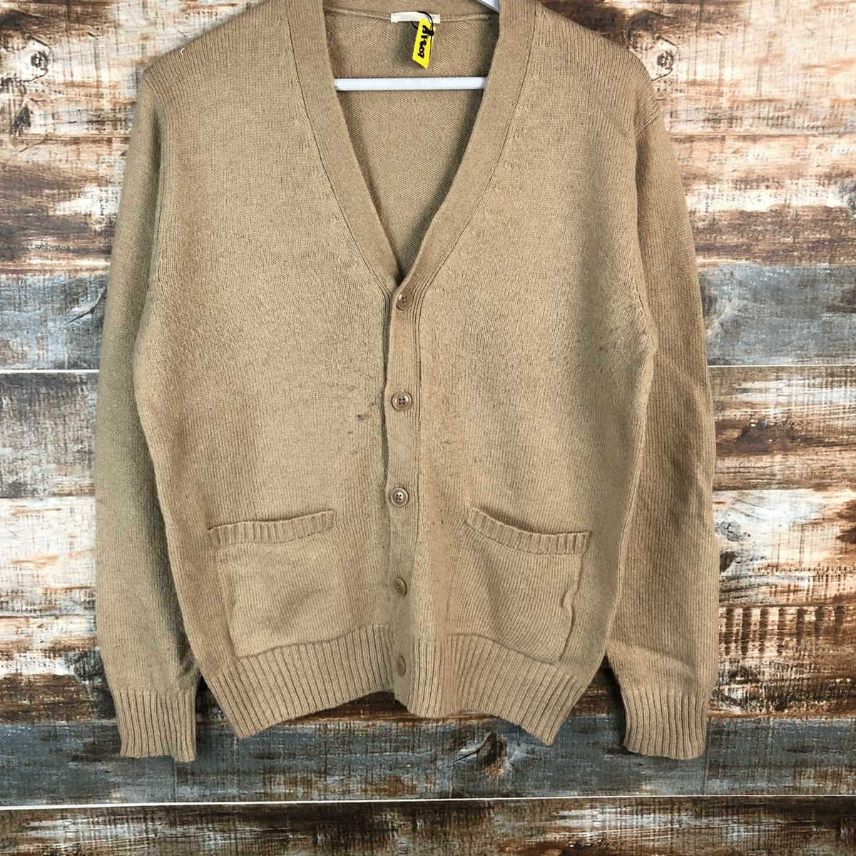 GU GU Brown Cardigan japan vintage Knitwear #A1807 Size US S / EU 44-46 / 1 - 3 Thumbnail