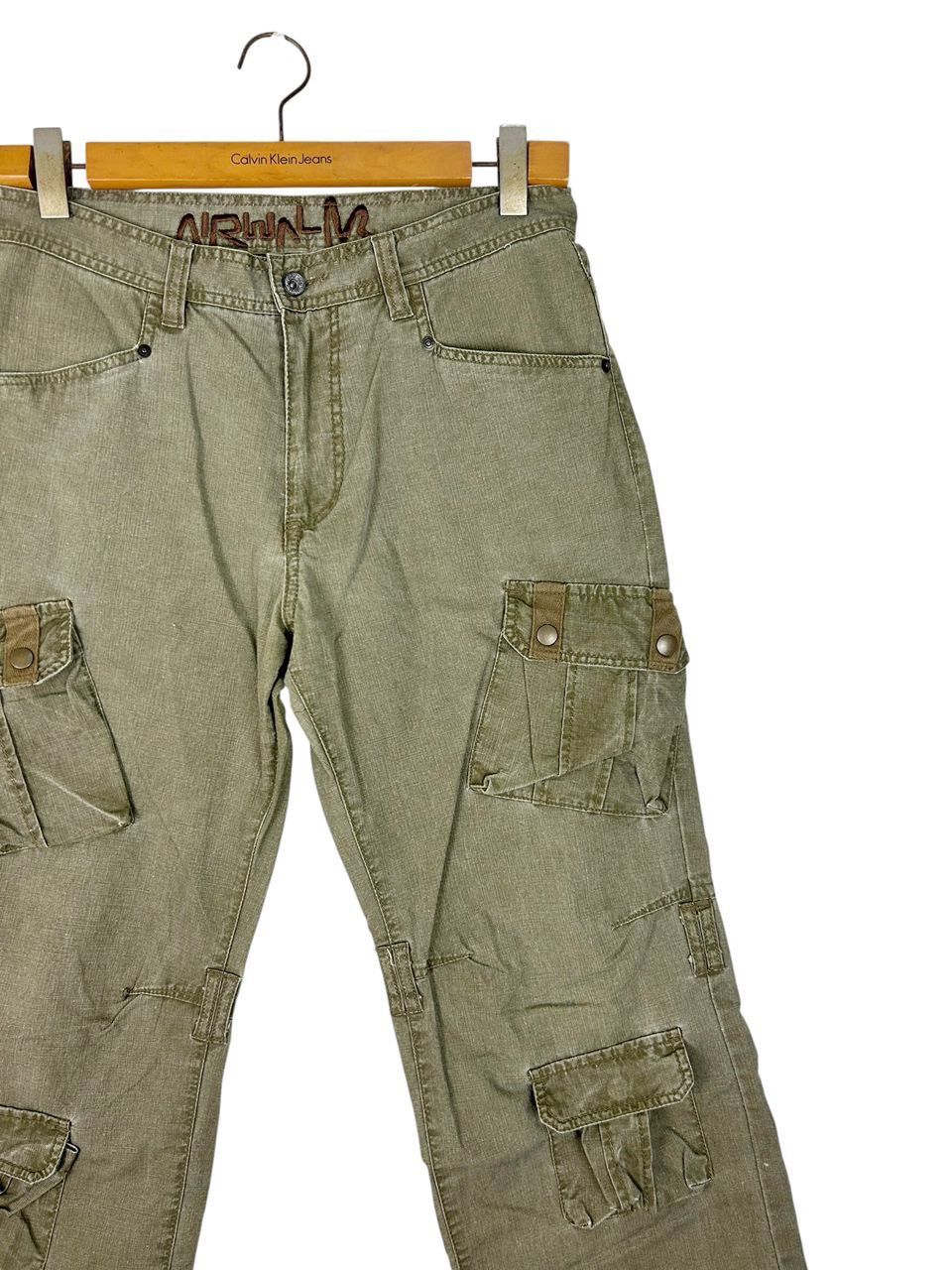 Airwalk Vintage Cargo Multi Pocket Pants Airwalk Streetwear/ Hip Hop Size US 32 / EU 48 - 4 Thumbnail