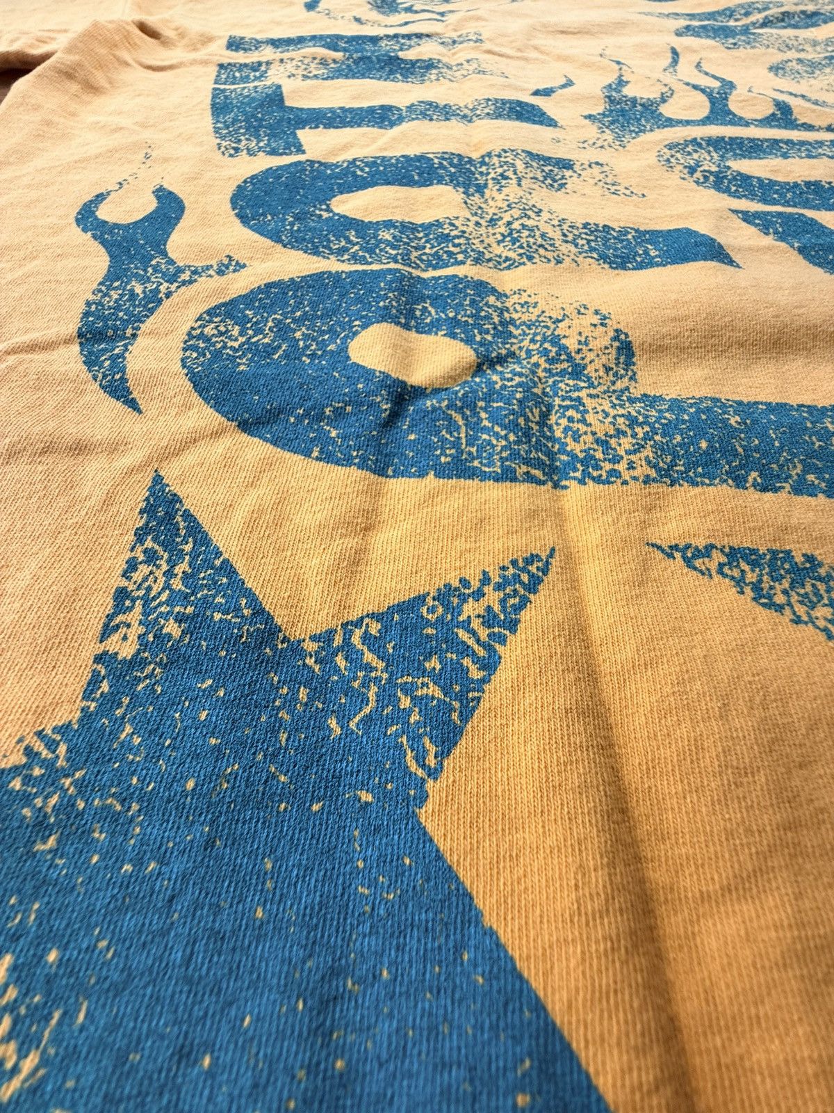 HELLSTAR Hellstar Jesus Emblem Tee Yellow Green size XL Size US XL / EU 56 / 4 - 3 Thumbnail