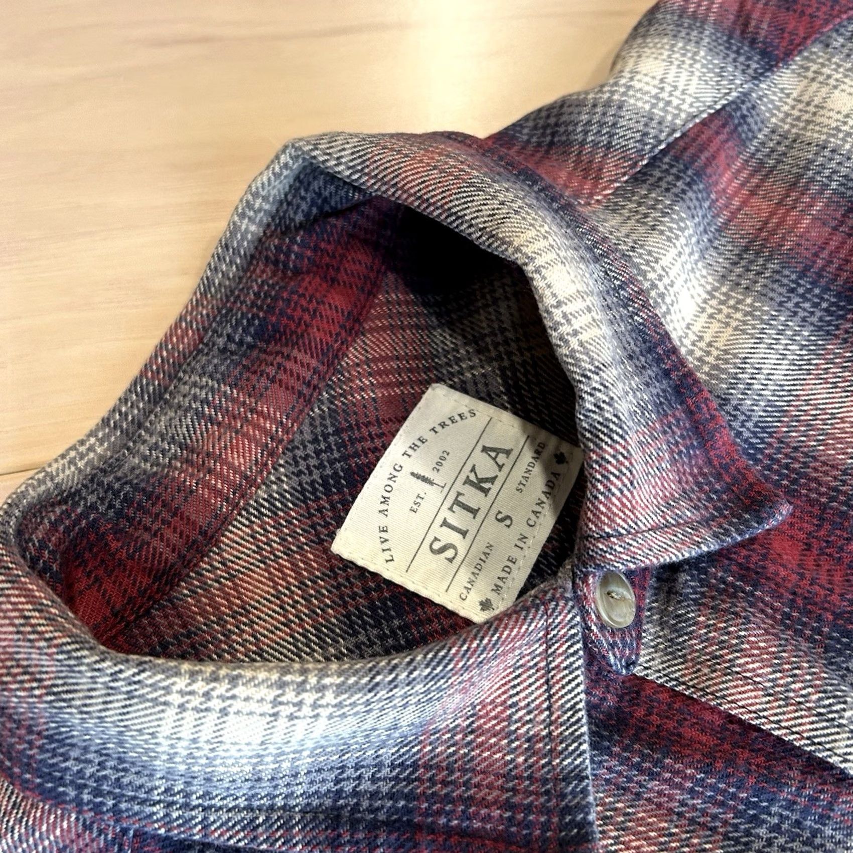 SITKA Sitka Shirt Button Up Flannel Long Sleeve Men’s Small Multicolor Classic Plaid Outdoor Travel Workwear Size US S / EU 44-46 / 1 - 4 Thumbnail