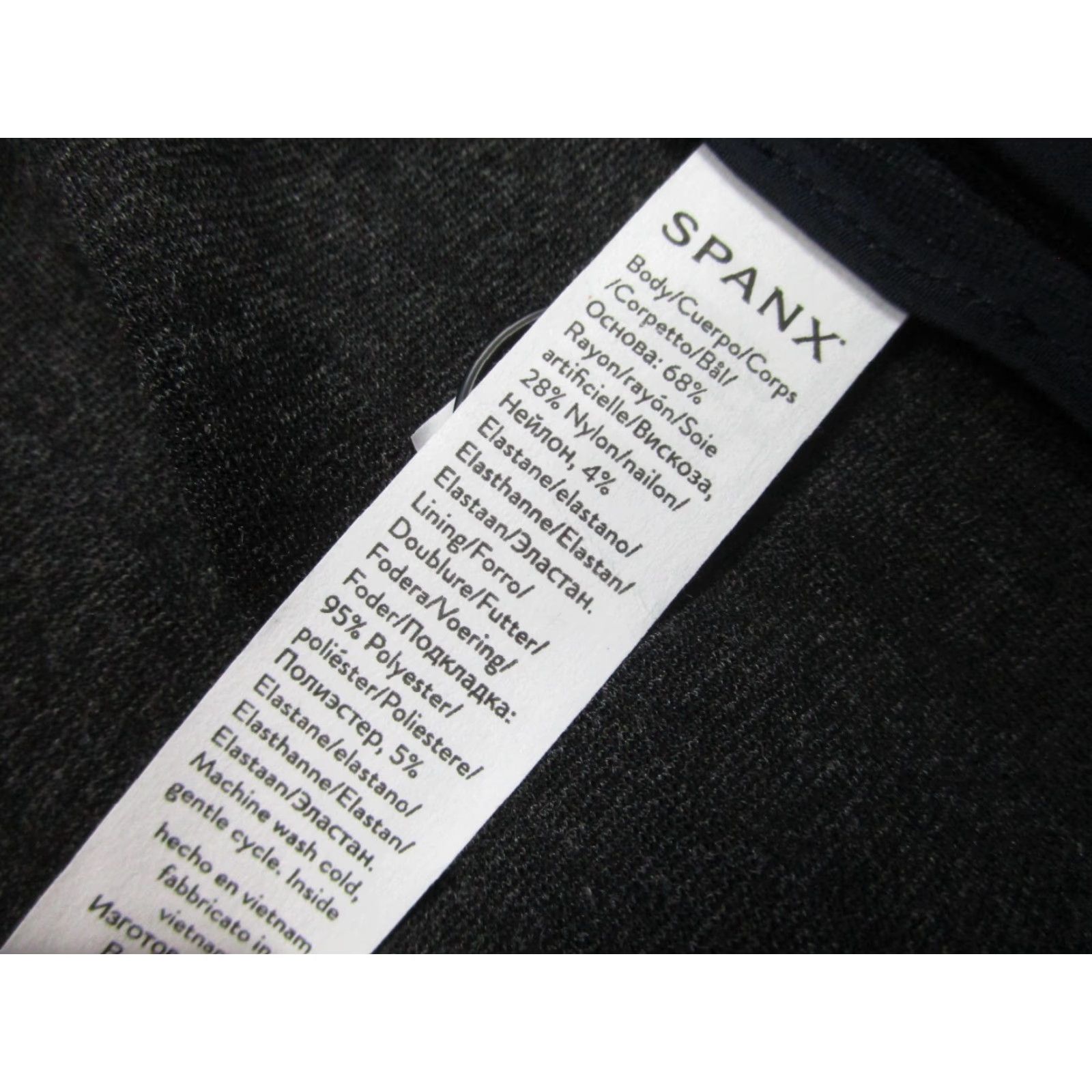 Spanx SPANX Blazer Womens 2X Blue Pinstripe Minimalist Collarless Coat Regular Fit Size XXL / US 16-18 / IT 52-54 - 7 Thumbnail