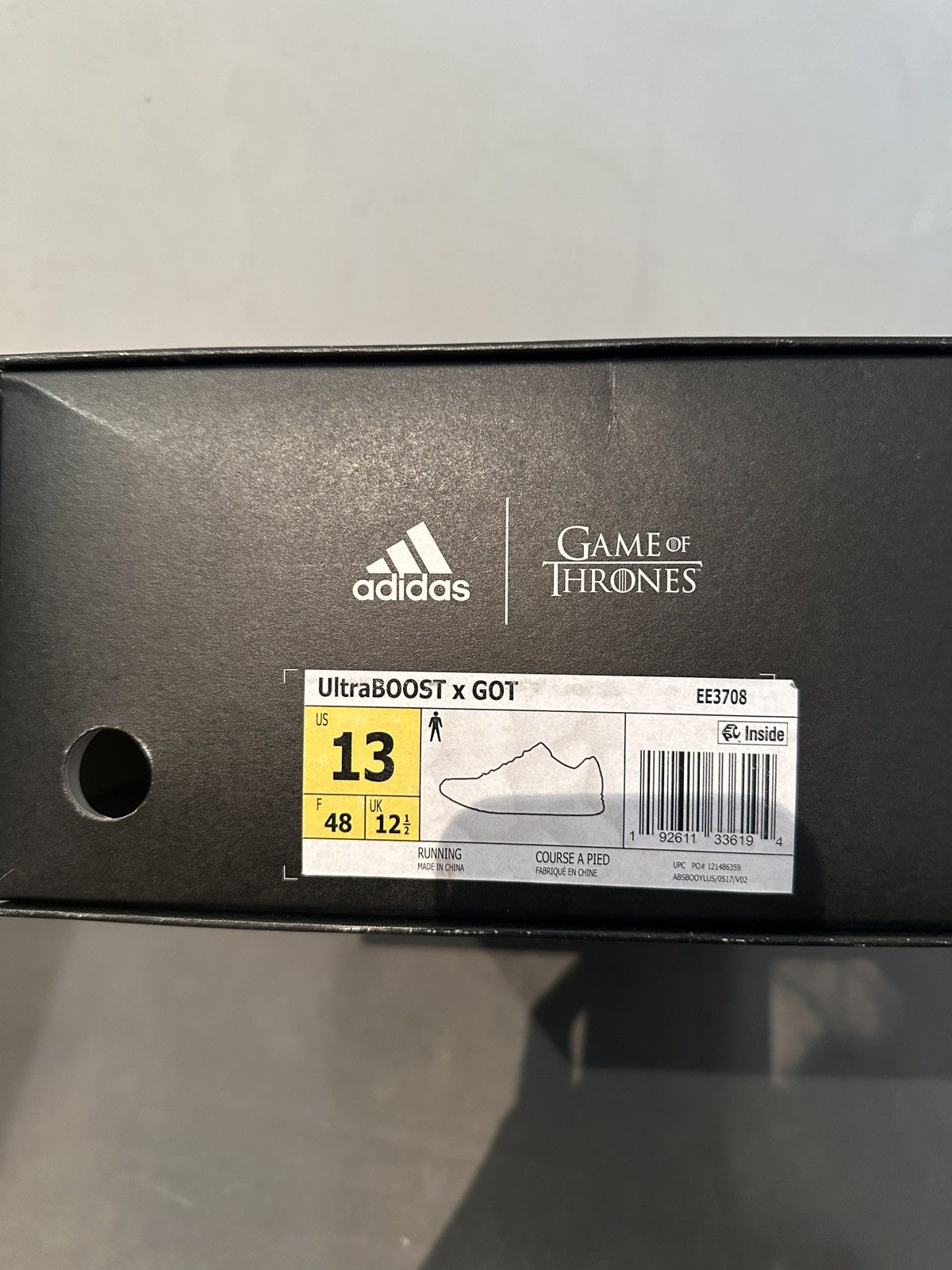 Adidas Adidas x Game of Thrones Ultraboost Size US 13 / EU 46 - 8 Thumbnail