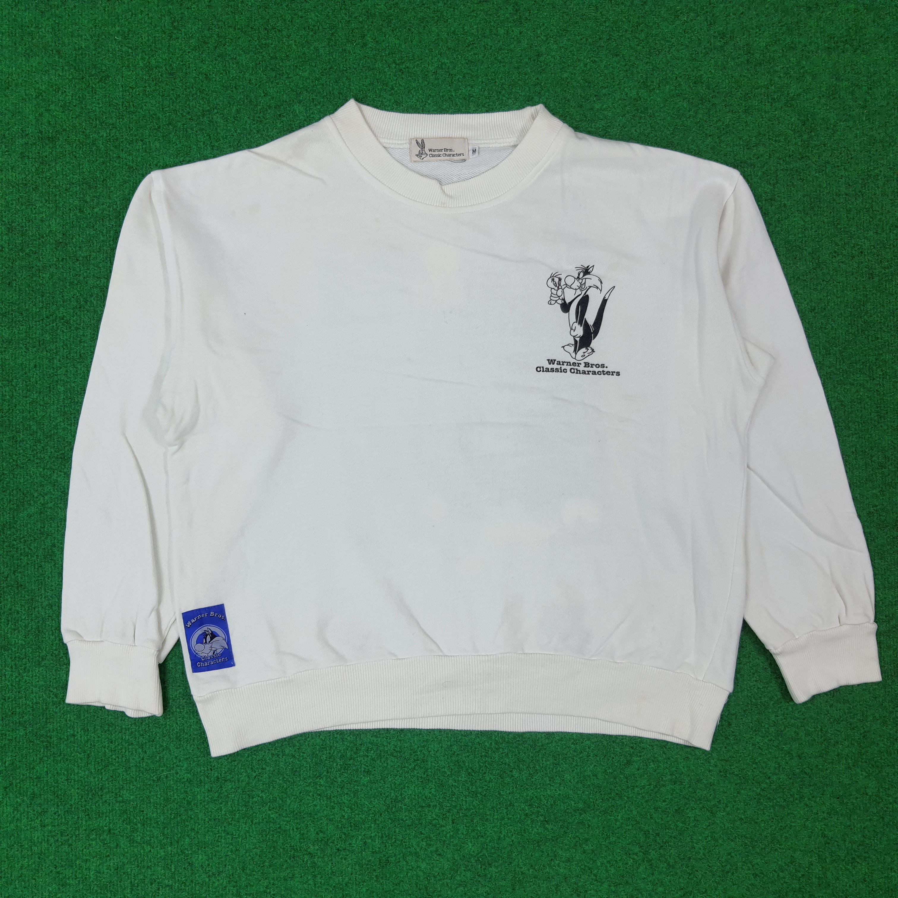 Warner Bros Vintage Warner Bros Looney Tunes Sweatshirt C268N1 Size US L / EU 52-54 / 3 - 3 Thumbnail