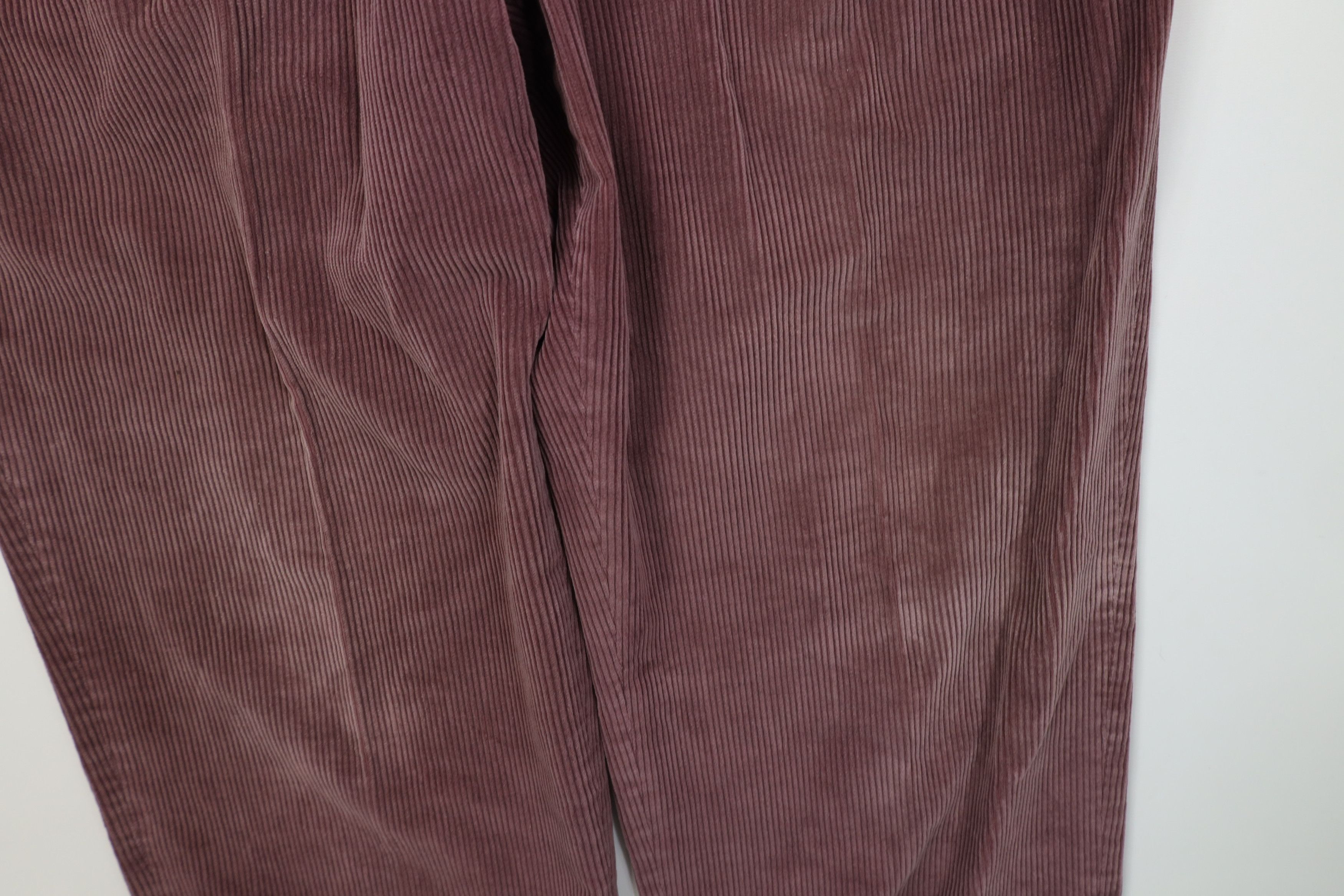 Lands' End Vintage 80s 90s Lands End Wide Leg Corduroy Chino Pants Size US 42 / EU 58 - 6 Thumbnail