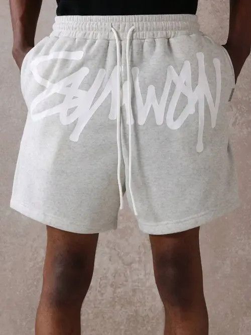 Jean Akimoto x Saori Graphic DRIP Y2k Shorts drill Size US 32 / EU 48 - 6 Thumbnail