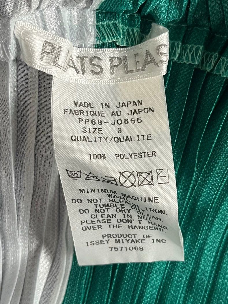 Issey Miyake Issey Miyake Color-blocked wrinkled coat Size L / US 10 / IT 46 - 3 Thumbnail