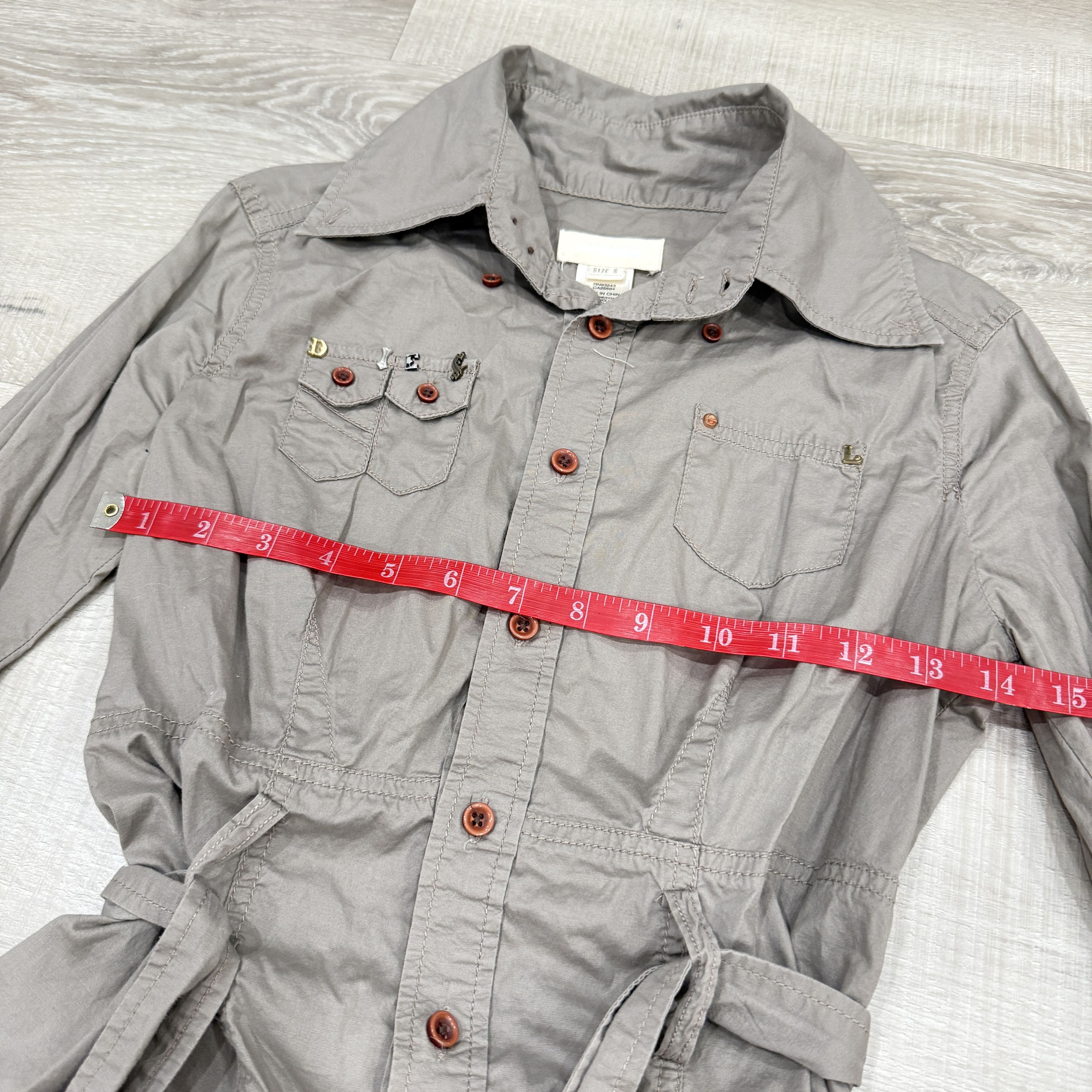 Diesel Diesel Funky Letters Button Down Shirt Size S / US 4 / IT 40 - 3 Thumbnail