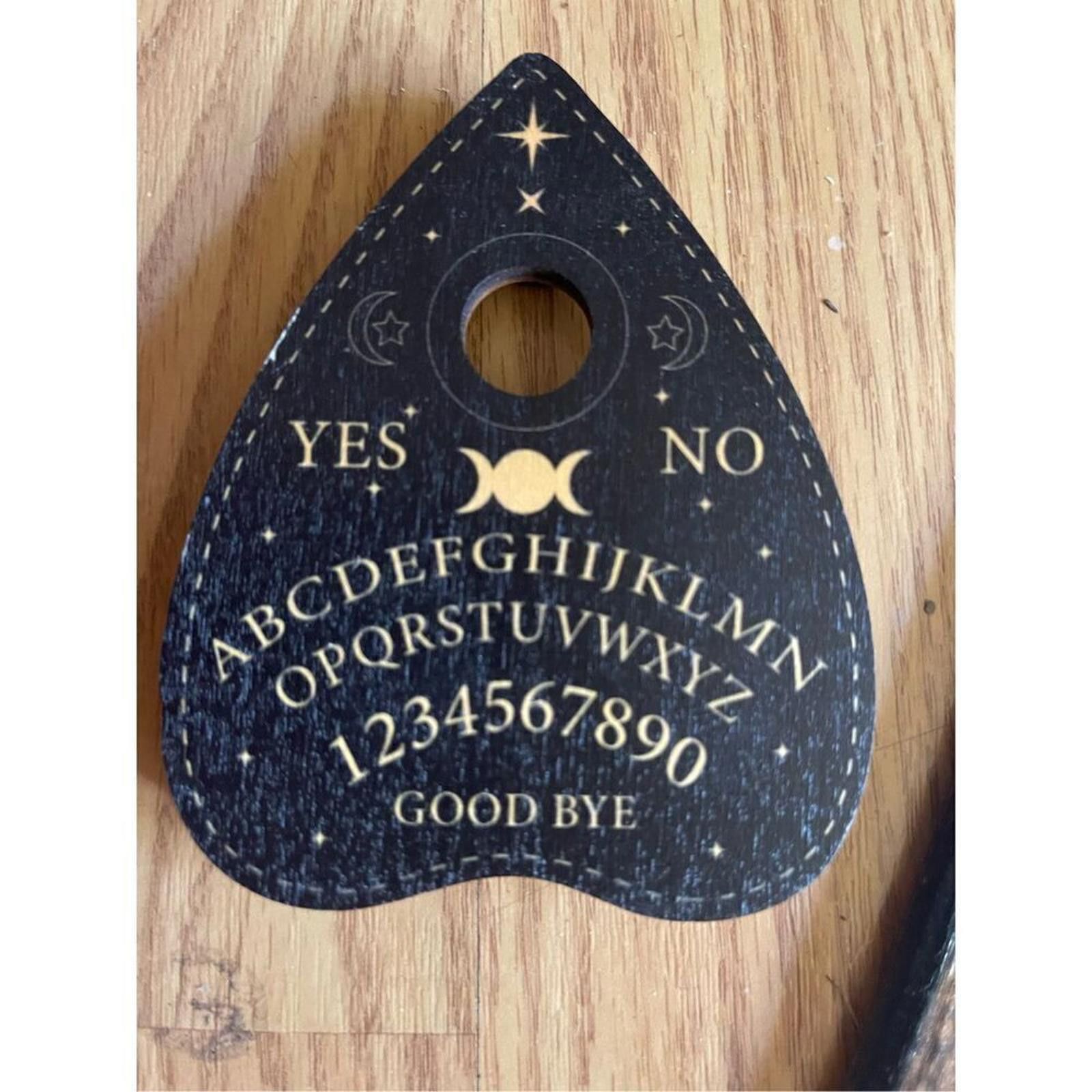2120 Handcrafted Hand crafted birch ouija board 12 by 18 Size ONE SIZE - 5 Thumbnail