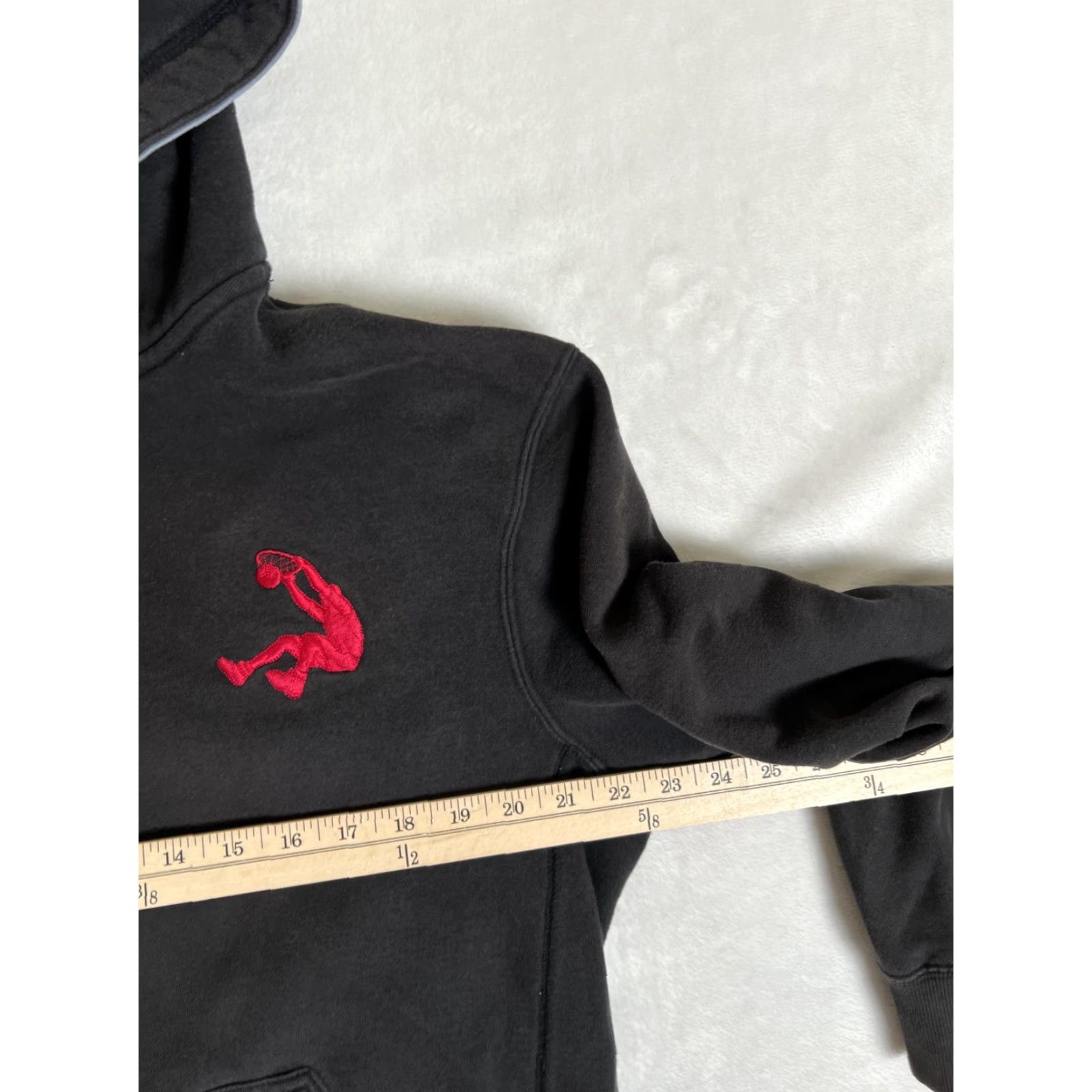 Vintage VTG Shaq Hoodie Mens Large Black Full Zip Embroidered Graphic Print Basketball Sweatshirt Size US L / EU 52-54 / 3 - 4 Thumbnail