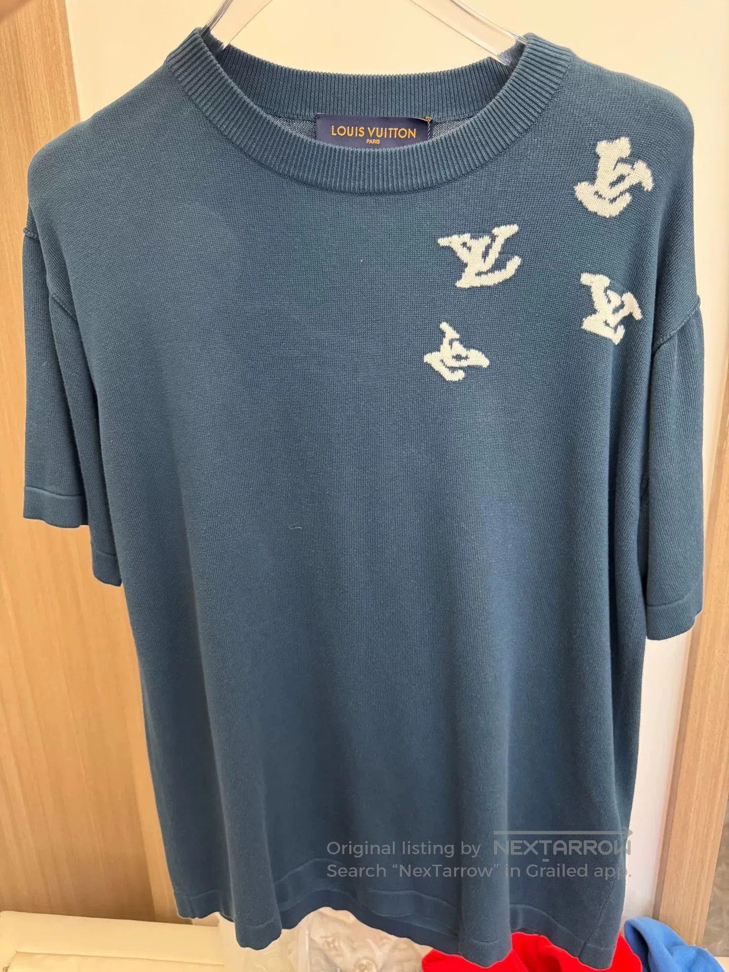 Louis Vuitton Louis Vuitton Knit Short Sleeve Shirt. Size US S / EU 44-46 / 1 - 1 Thumbnail