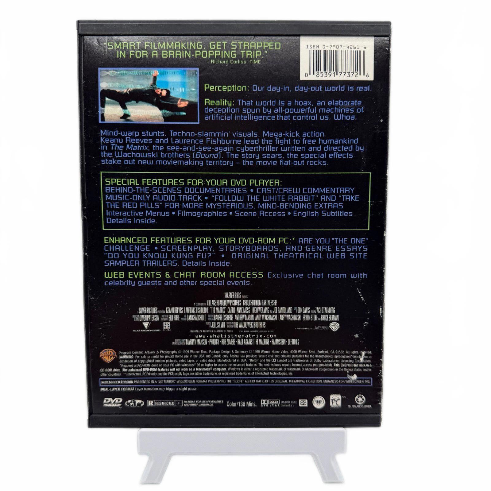 Other The Matrix (1999) - DVD Movie - Action / Sci-fi Size ONE SIZE - 2 Thumbnail