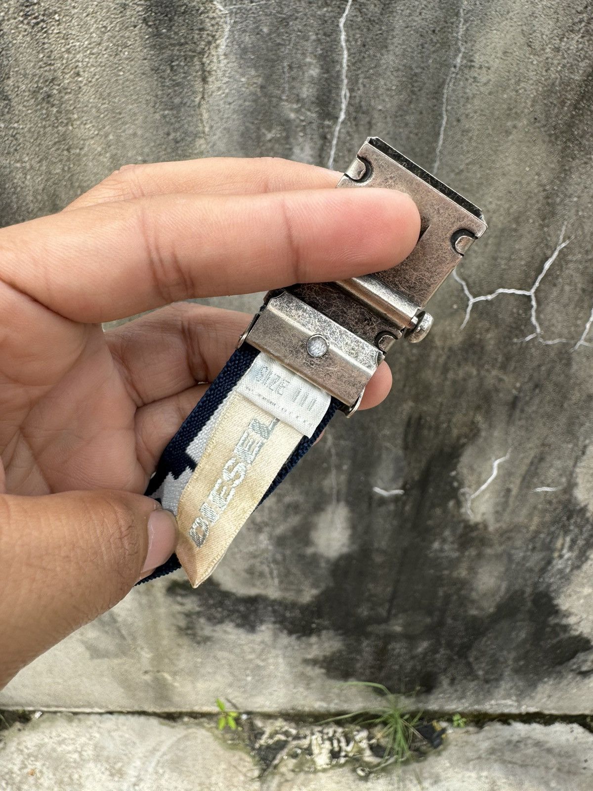 🔥 NEW! Vintage 00's DIESEL Designer Y2K Belt