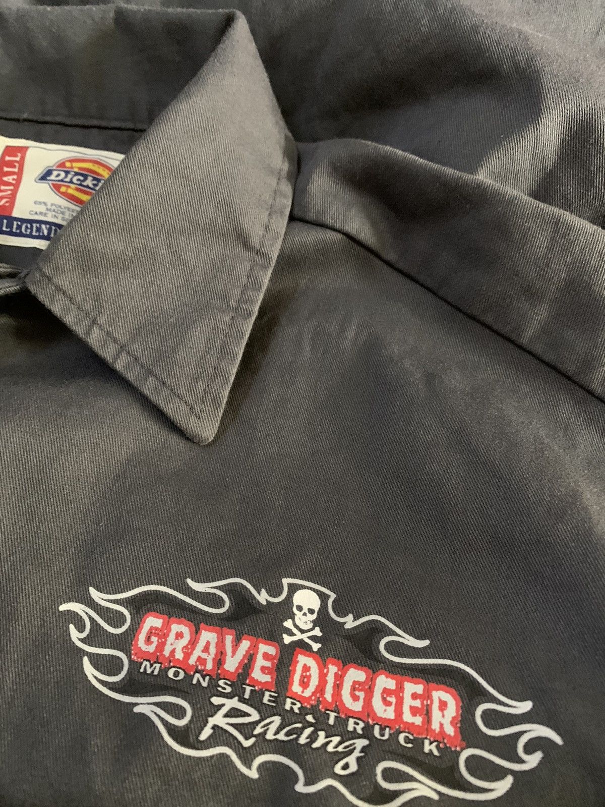 Dickies × Hysteric Glamour × Japanese Brand Vintage Dickies Monster Truck Racing Shirt Button Size US S / EU 44-46 / 1 - 2 Thumbnail