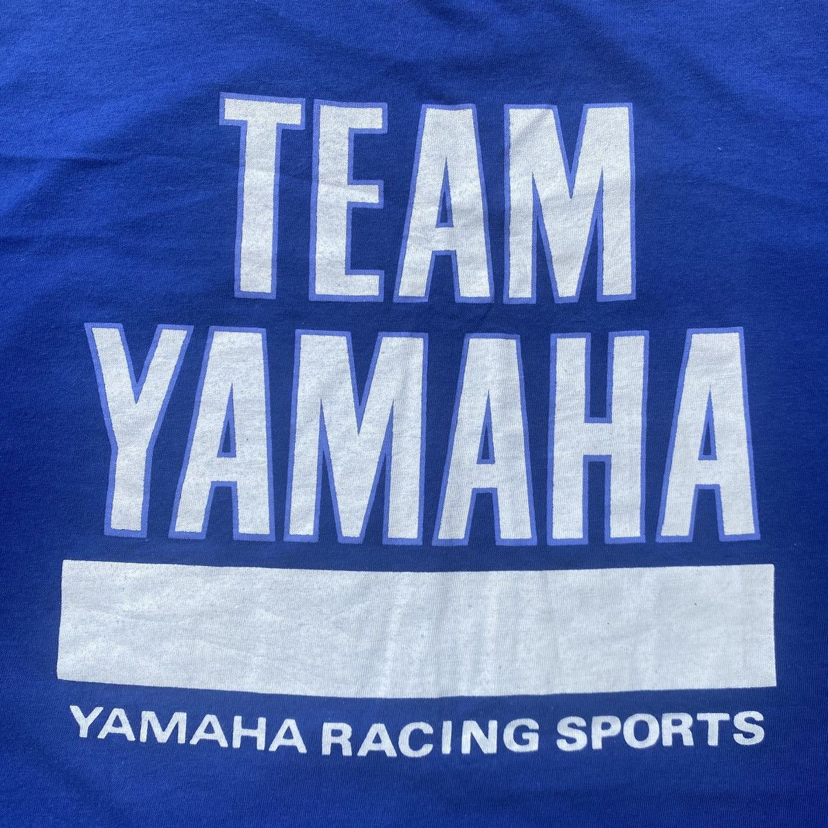Yamaha Vintage 90s Team Yamaha Racing Sports T-Shirt Size US M / EU 48-50 / 2 - 6 Thumbnail